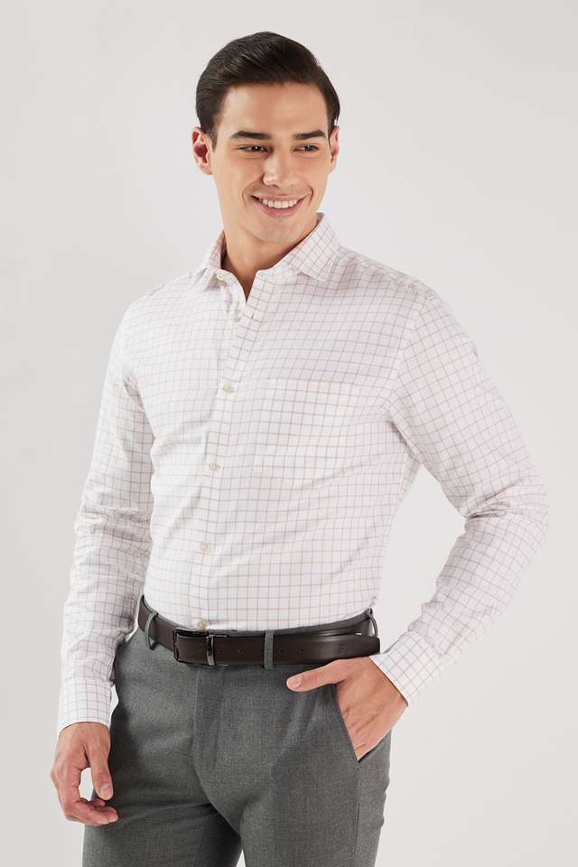 Dobby-Cotton-I-Fit-Men-s-Formal-Wear-Shirt