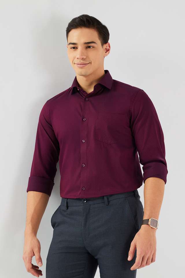 Dobby-Cotton-I-Fit-Men-s-Formal-Wear-Shirt