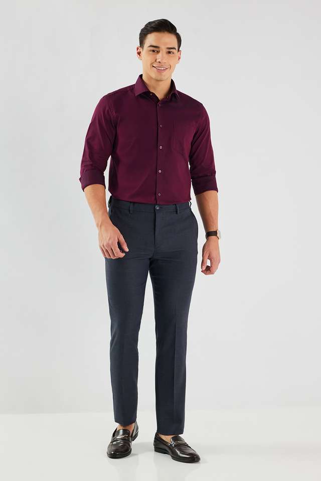 Dobby-Cotton-I-Fit-Men-s-Formal-Wear-Shirt