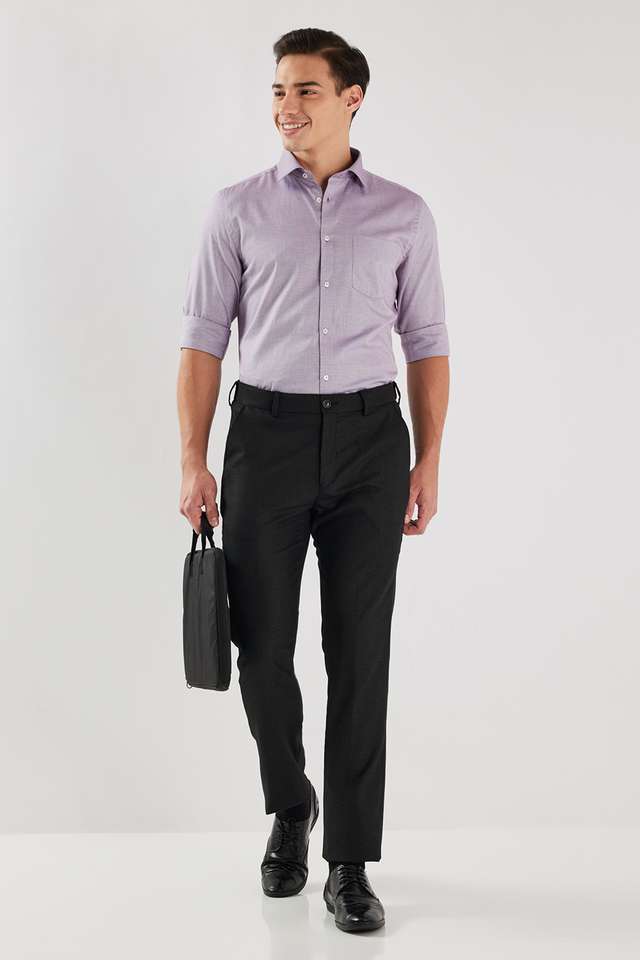 Dobby-Cotton-I-Fit-Men-s-Formal-Wear-Shirt