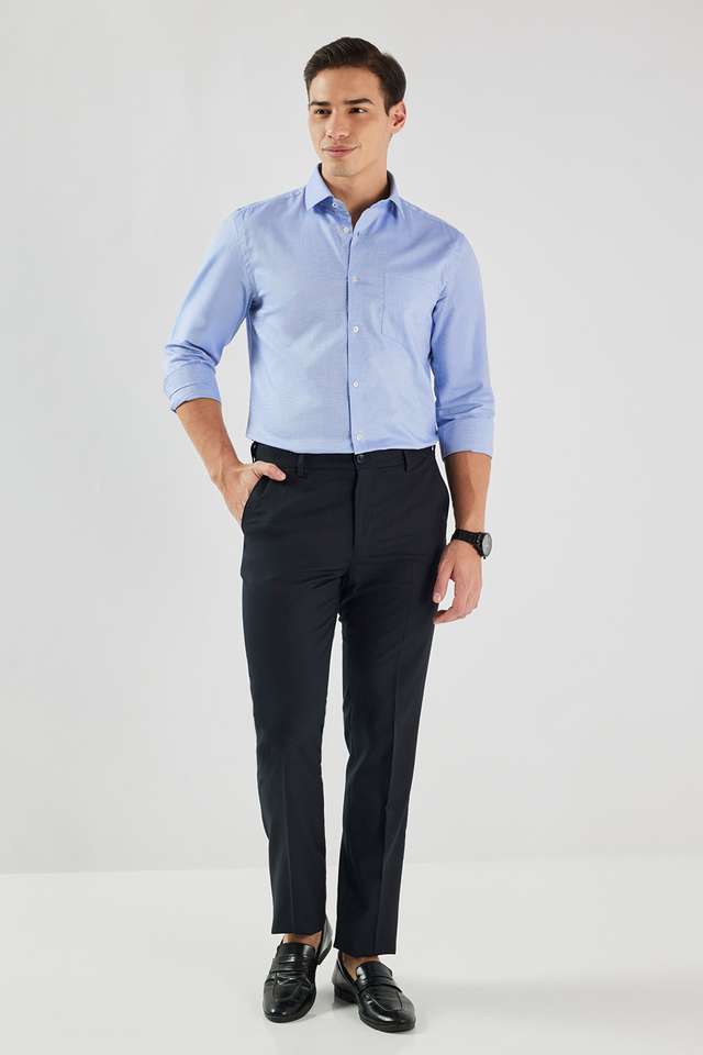 Dobby-Cotton-I-Fit-Men-s-Formal-Wear-Shirt