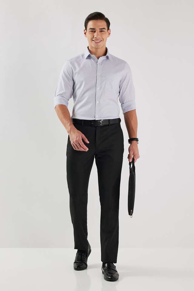 Dobby-Cotton-I-Fit-Men-s-Formal-Wear-Shirt