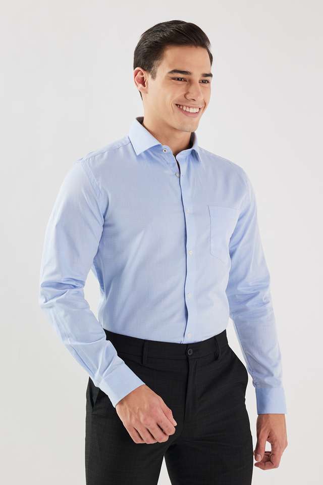 Dobby-Cotton-I-Fit-Men-s-Formal-Wear-Shirt
