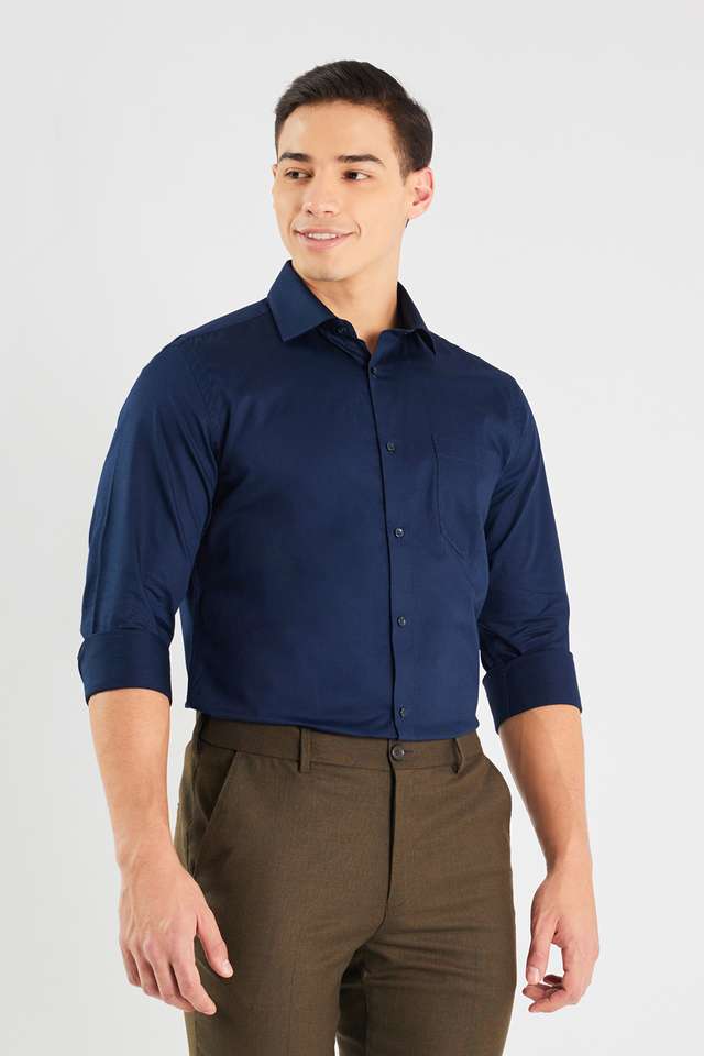 Dobby-Cotton-I-Fit-Men-s-Formal-Wear-Shirt