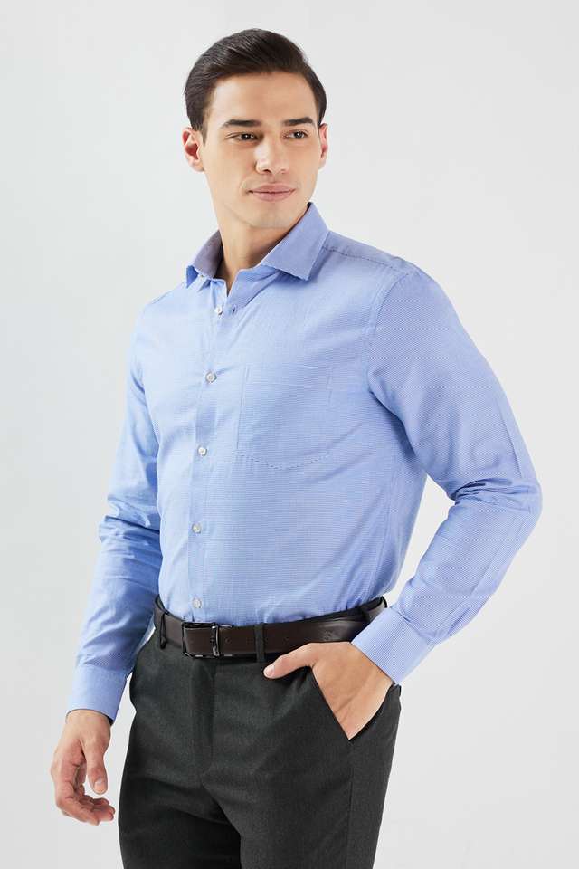 Dobby-Cotton-I-Fit-Men-s-Formal-Wear-Shirt