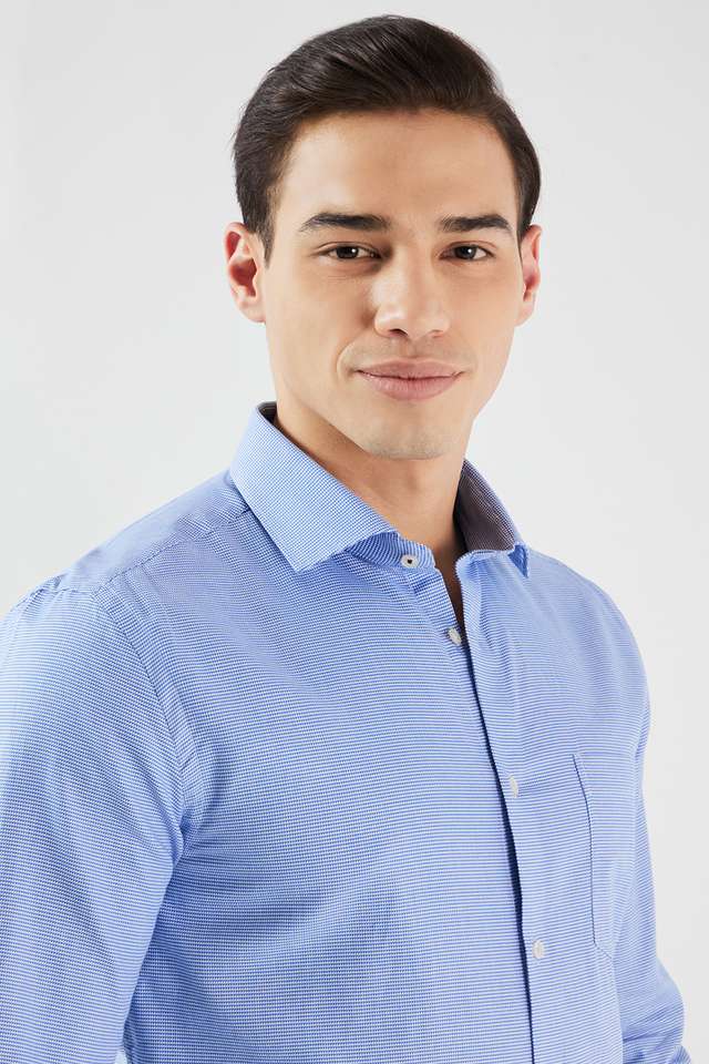 Dobby-Cotton-I-Fit-Men-s-Formal-Wear-Shirt