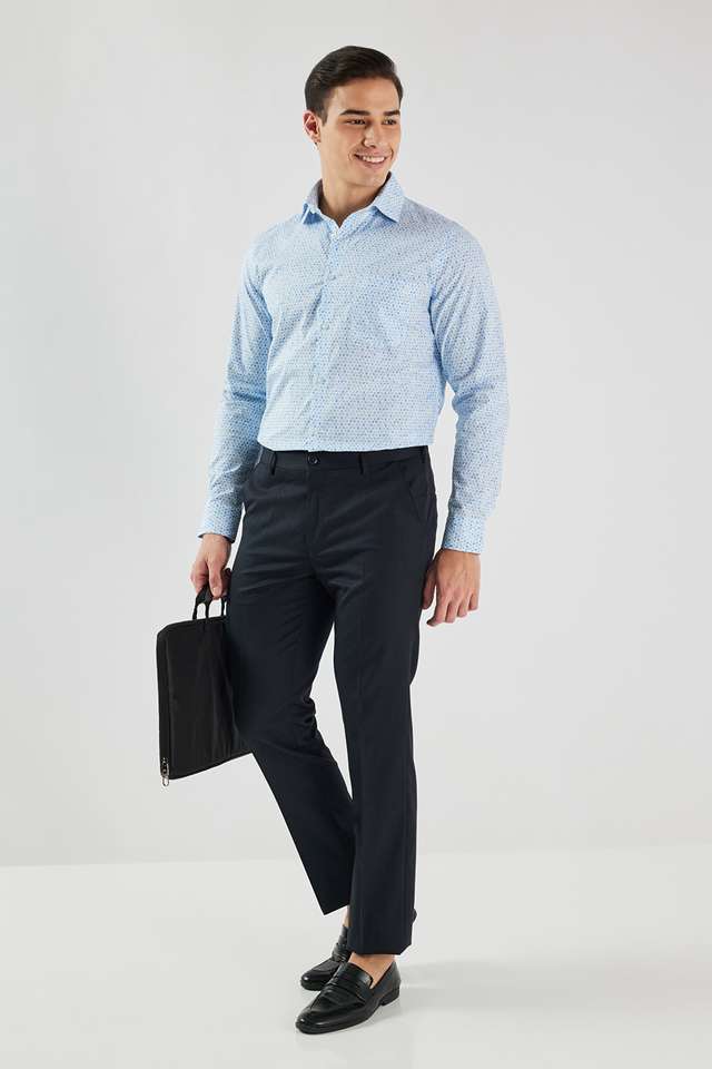 Dobby-Cotton-I-Fit-Men-s-Formal-Wear-Shirt