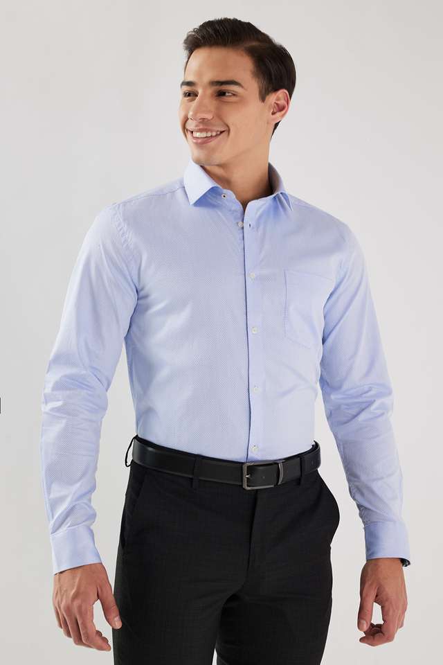 Dobby-Cotton-I-Fit-Men-s-Formal-Wear-Shirt