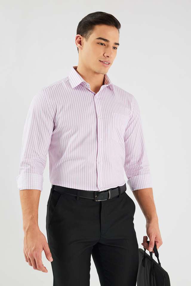 Stripes-Cotton-I-Fit-Men-s-Formal-Wear-Shirt