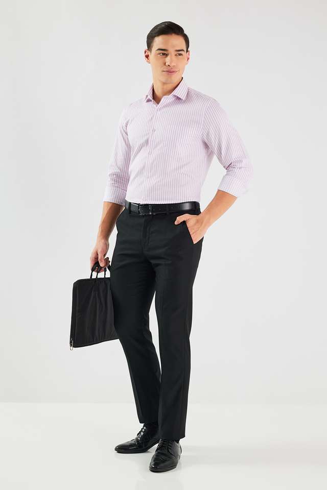 Stripes-Cotton-I-Fit-Men-s-Formal-Wear-Shirt
