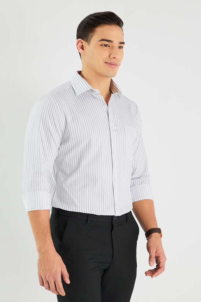 Stripes-Cotton-I-Fit-Men-s-Formal-Wear-Shirt