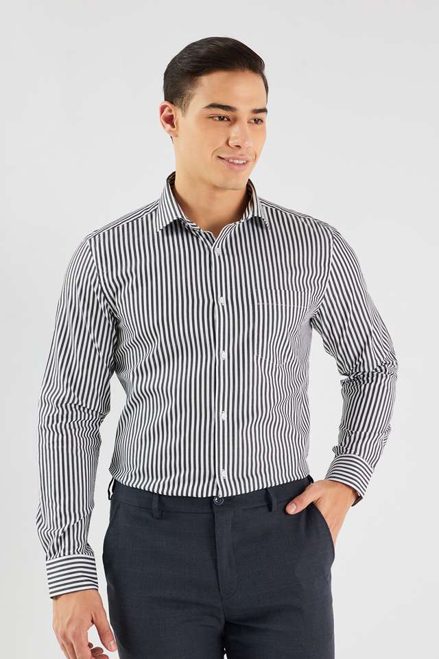 Solid-Blended-Fabric-I-Fit-Men-s-Formal-Wear-Shirt