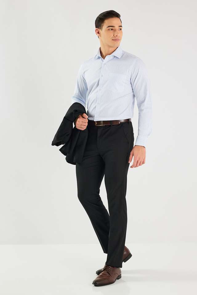 Stripes-Cotton-I-Fit-Men-s-Formal-Wear-Shirt