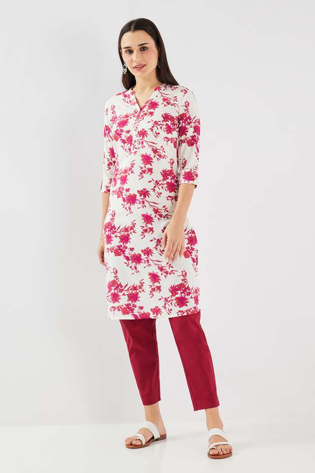 Printed-Viscose-Regular-Fit-Women-s-Kurta