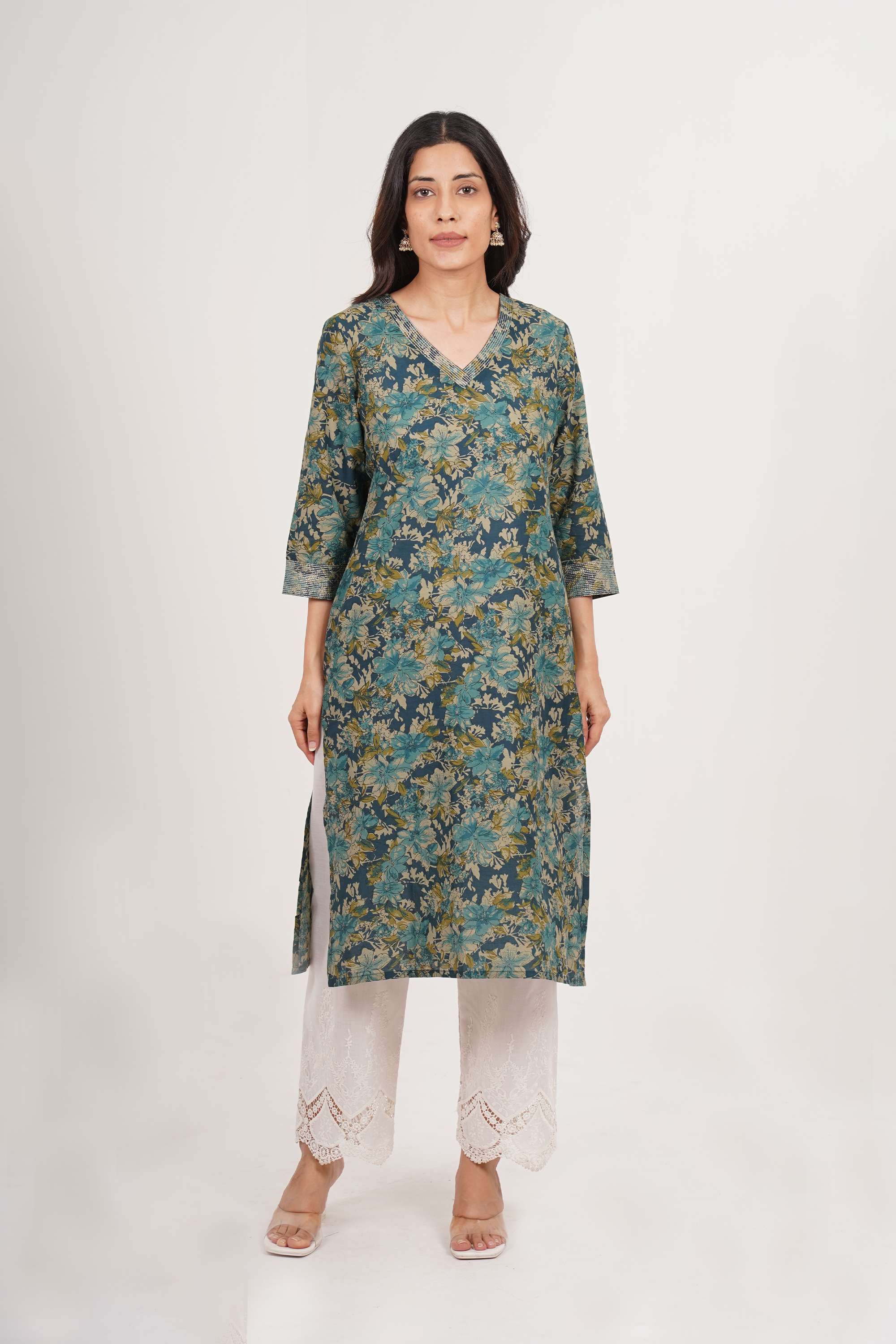 Printed-Cotton-Straight-Fit-Women-s-Kurta