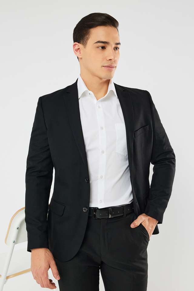 Solid-Poplin-Stretch-I-Fit-Men-s-Formal-Wear-Shirt