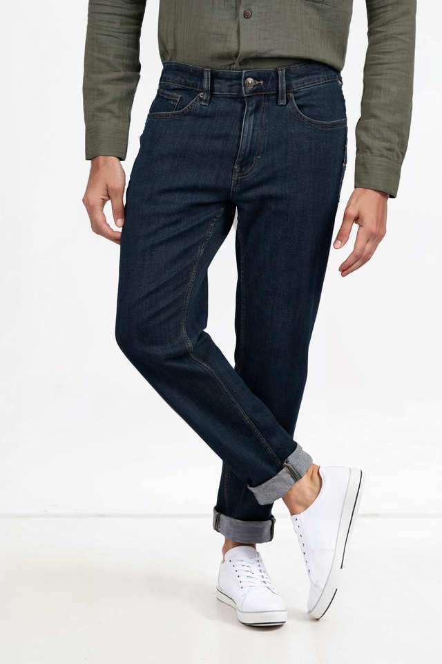 Light-Wash-Cotton-Straight-Fit-Men-s-Jeans