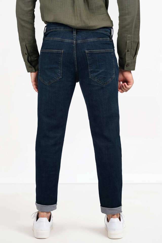 Light-Wash-Cotton-Straight-Fit-Men-s-Jeans