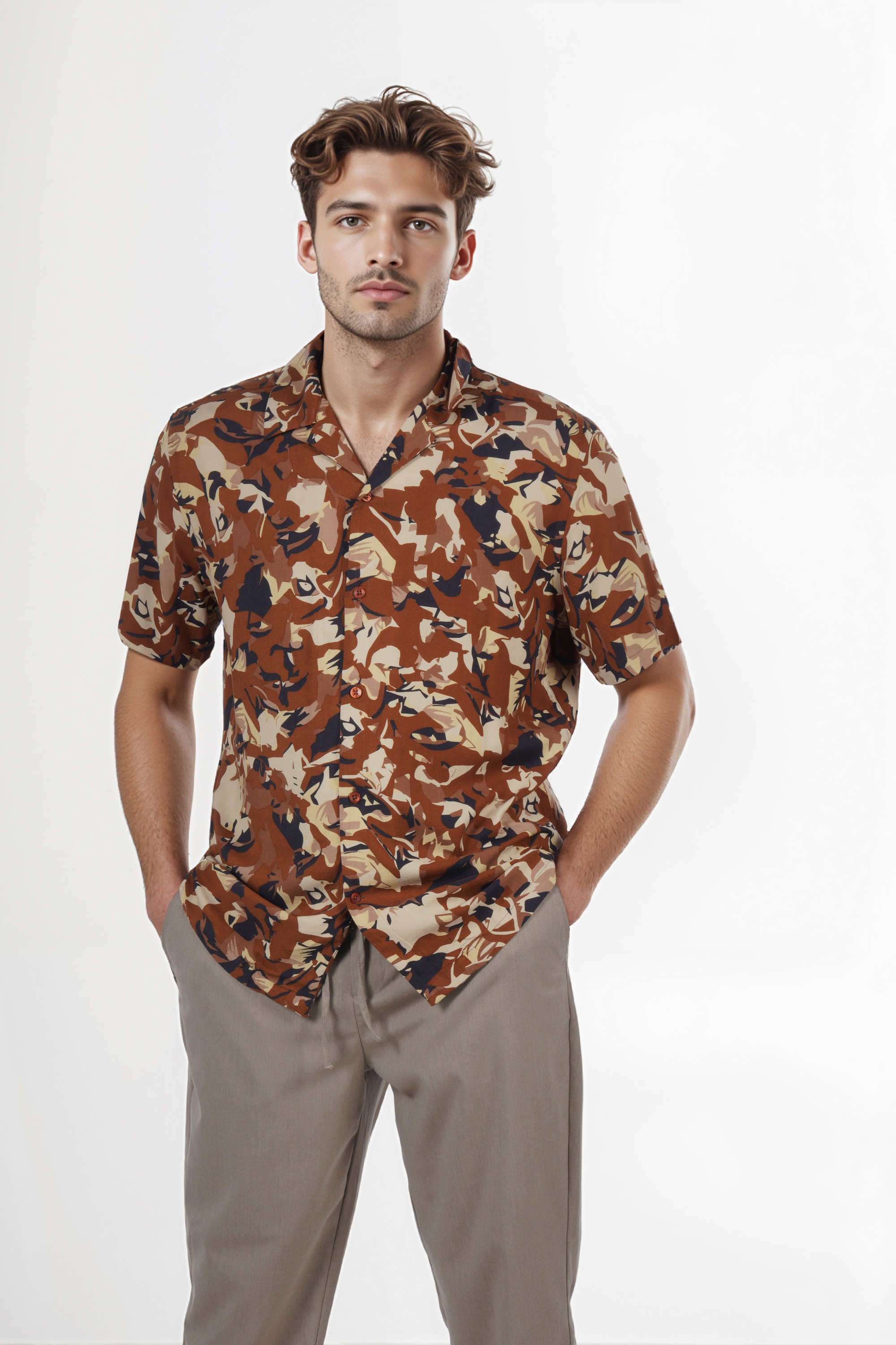 Light-Wash-Viscose-Regular-Fit-Men-s-Jeans