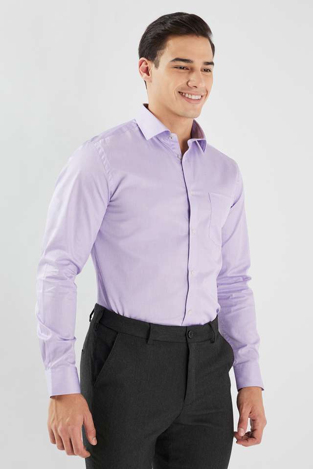 Solid-Cotton-I-Fit-Men-s-Formal-Wear-Shirt