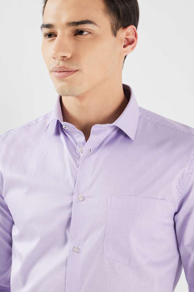 Solid-Cotton-I-Fit-Men-s-Formal-Wear-Shirt
