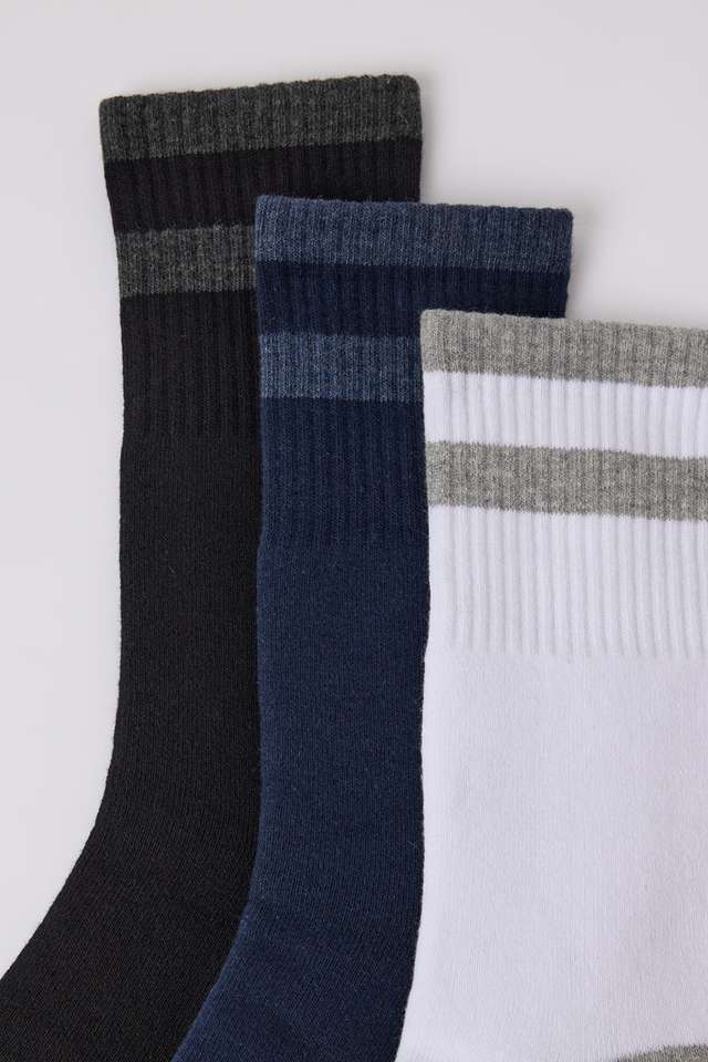 Cotton-Men-s-Crew-Socks-Assorted-Pack-of-3
