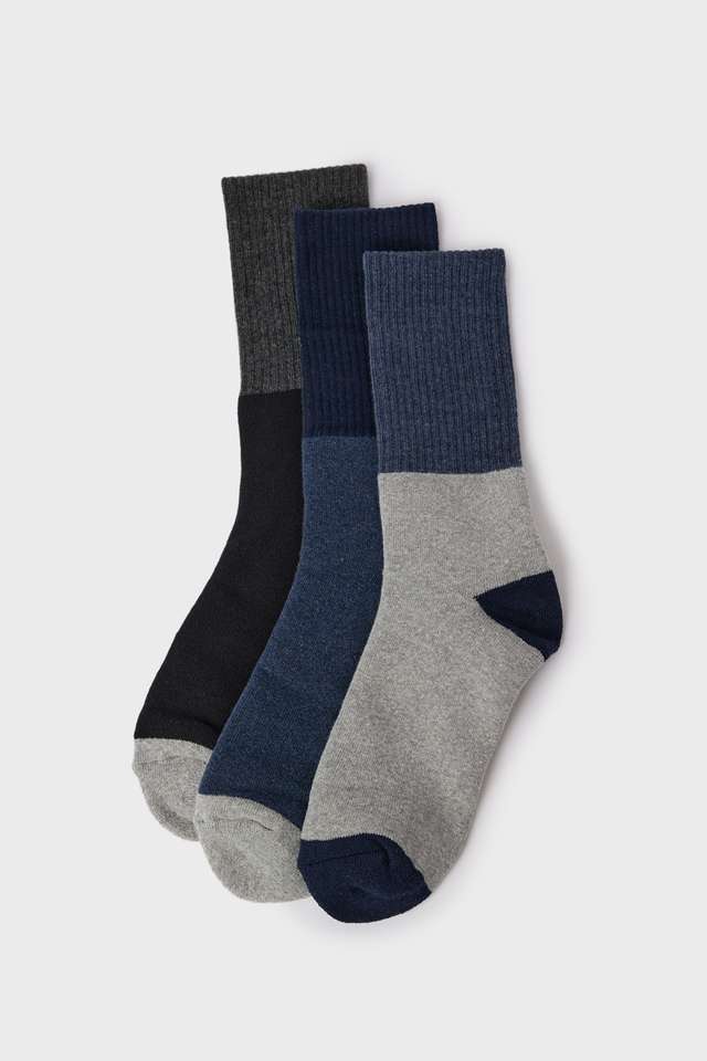 Cotton-Men-s-Crew-Socks-Assorted-Pack-of-3