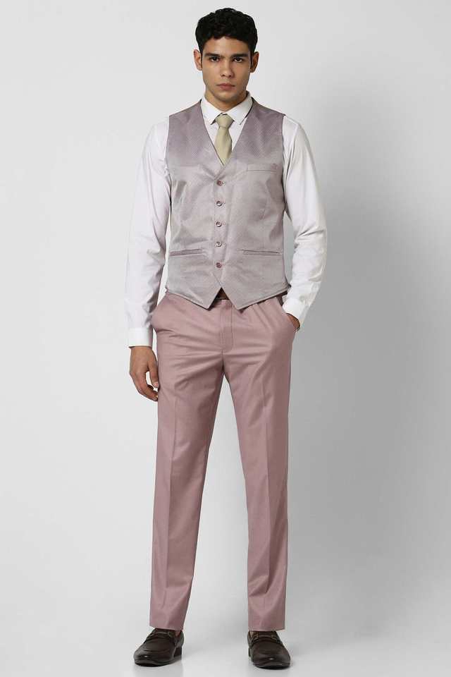 Solid-Blended-Fabric-Slim-Fit-Men-s-Formal-Suit