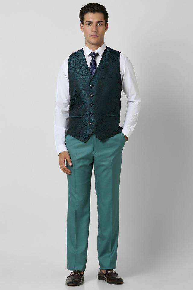 Solid-Polyester-Slim-Fit-Men-s-Formal-Wear-Suit