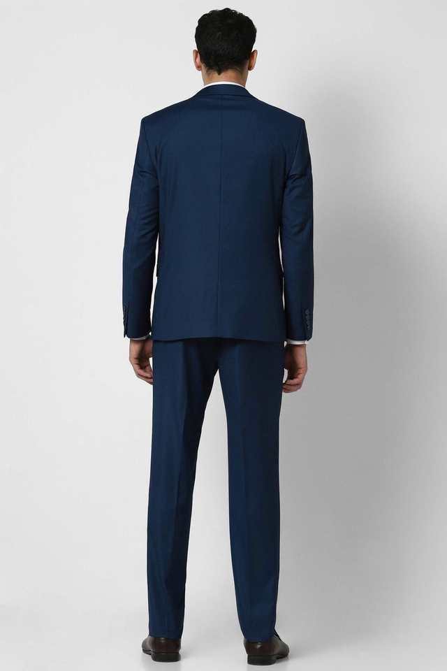 Solid-Blended-Fabric-Slim-Fit-Men-s-Formal-Suit