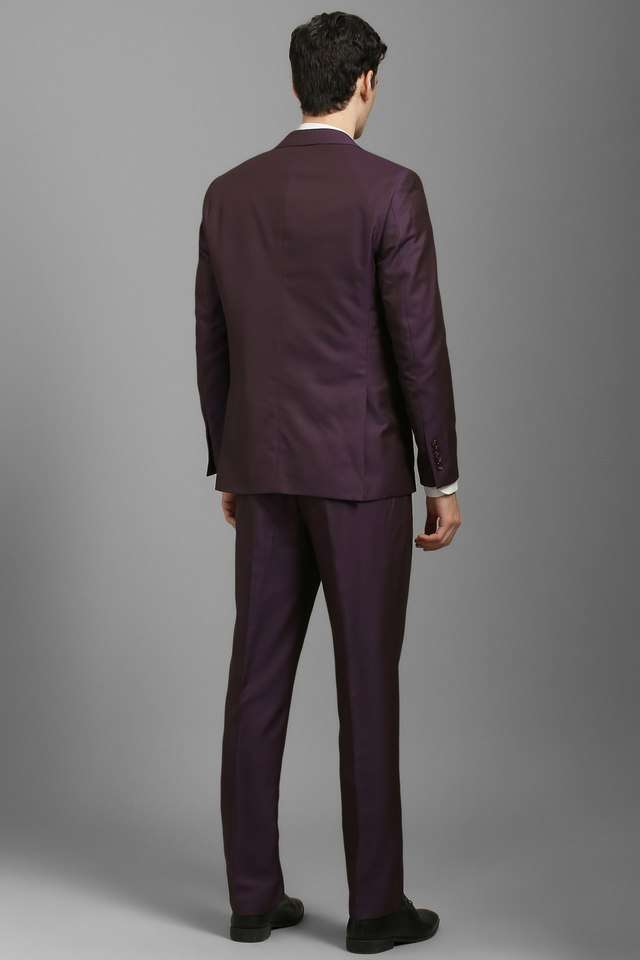 Textured-Blended-Fabric-Slim-Fit-Men-s-Formal-Suit