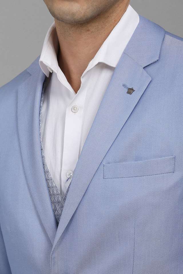 Checks-Blended-Fabric-Slim-Fit-Men-s-Formal-Wear-Suit