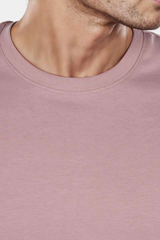 Solid-Cotton-Round-Neck-Men-s-T-Shirt