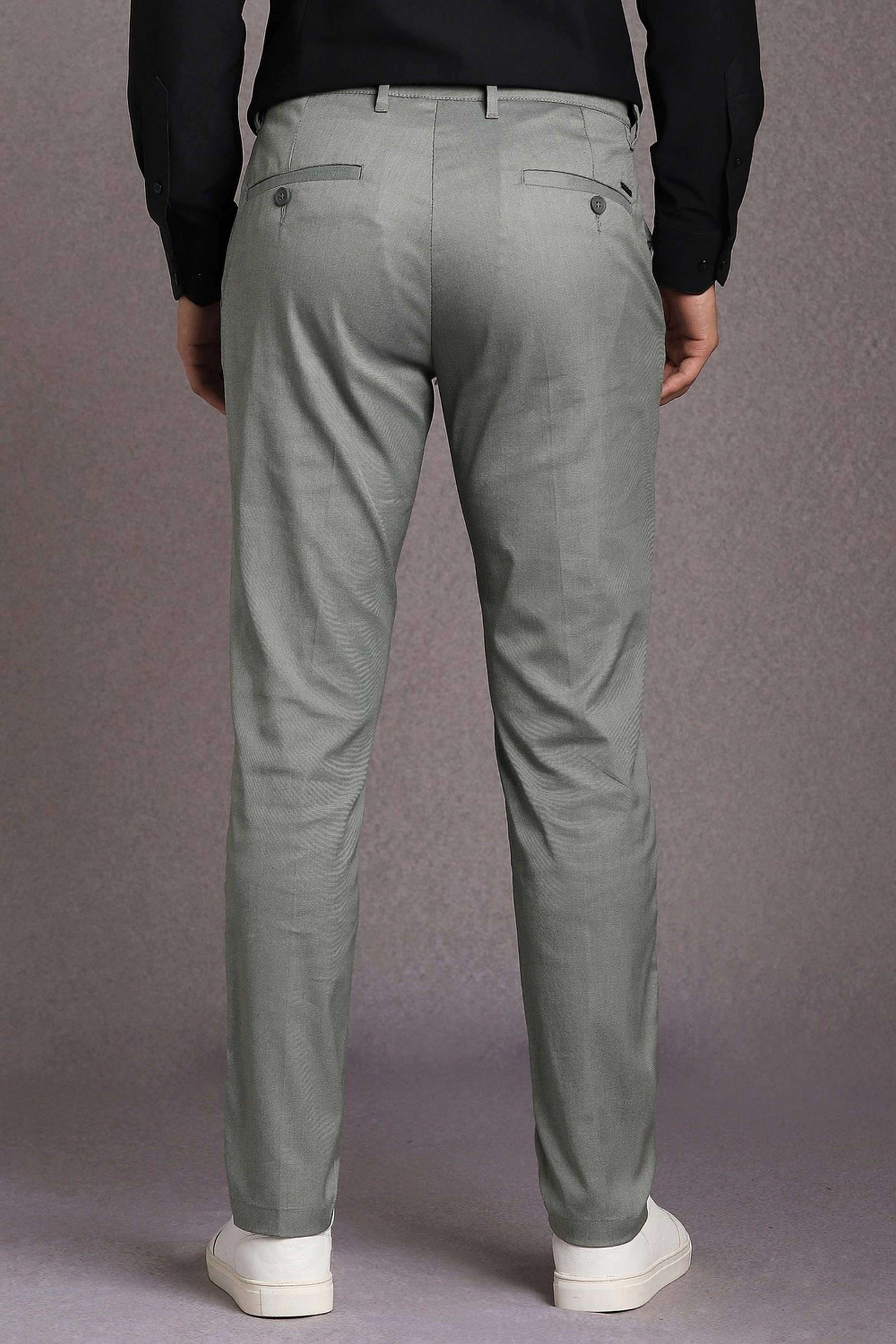 Textured-Polyester-Cotton-Regular-Fit-Men-s-Formal-Wear-Trousers