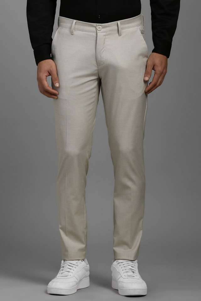 Printed-Blended-Fabric-Tapered-Fit-Men-s-Formal-Wear-Trousers
