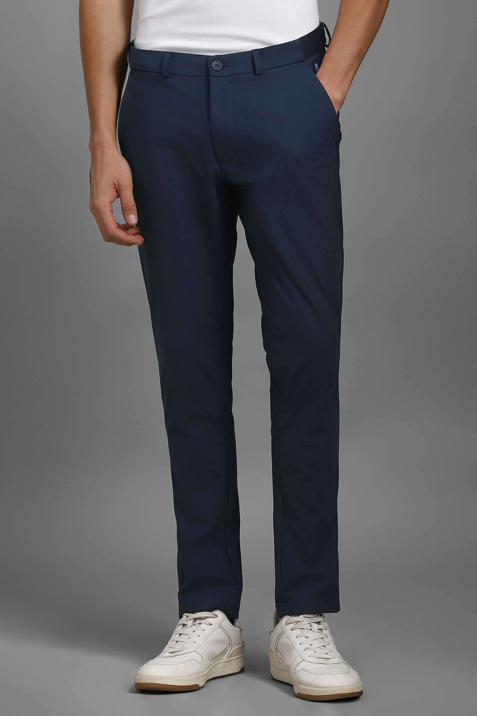 Textured-Blended-Fabric-Super-Skinny-Fit-Men-s-Formal-Wear-Trousers