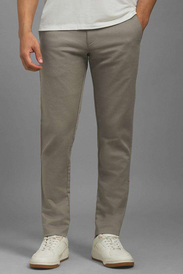 Solid-Cotton-Blend-Super-Slim-Fit-Men-s-Casual-Wear-Trousers