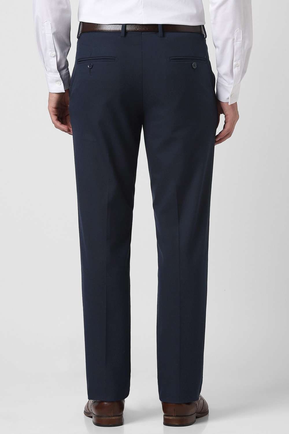 Textured-Blended-Fabric-Slim-Fit-Men-s-Formal-Trousers
