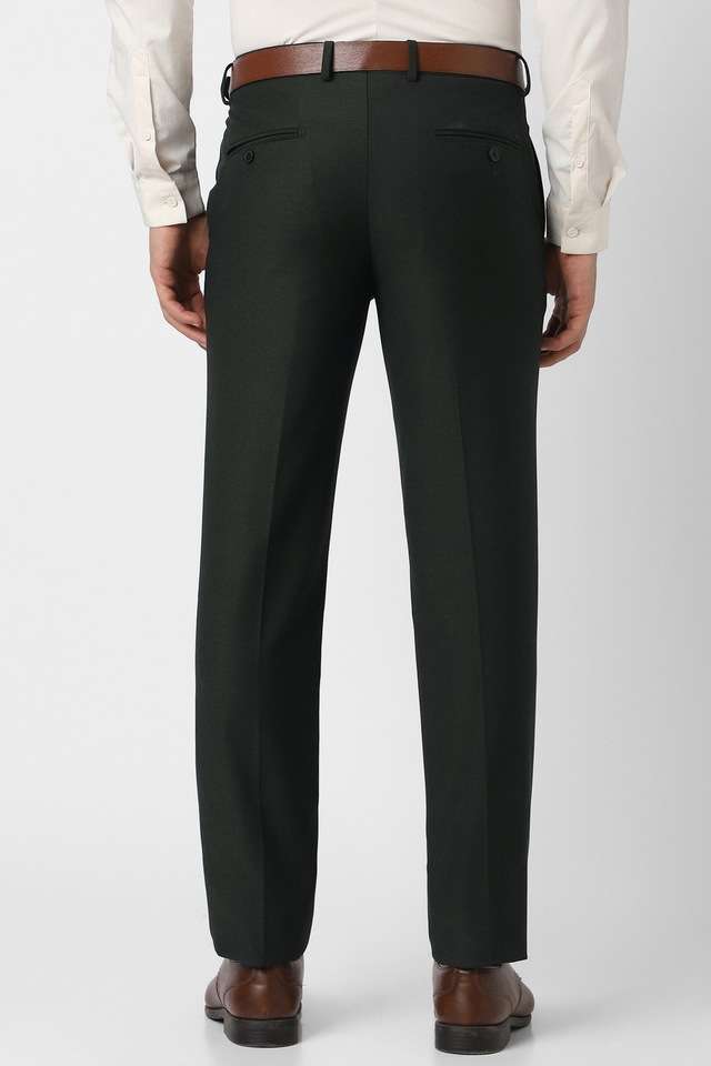 Textured-Blended-Fabric-Slim-Fit-Men-s-Formal-Wear-Trousers
