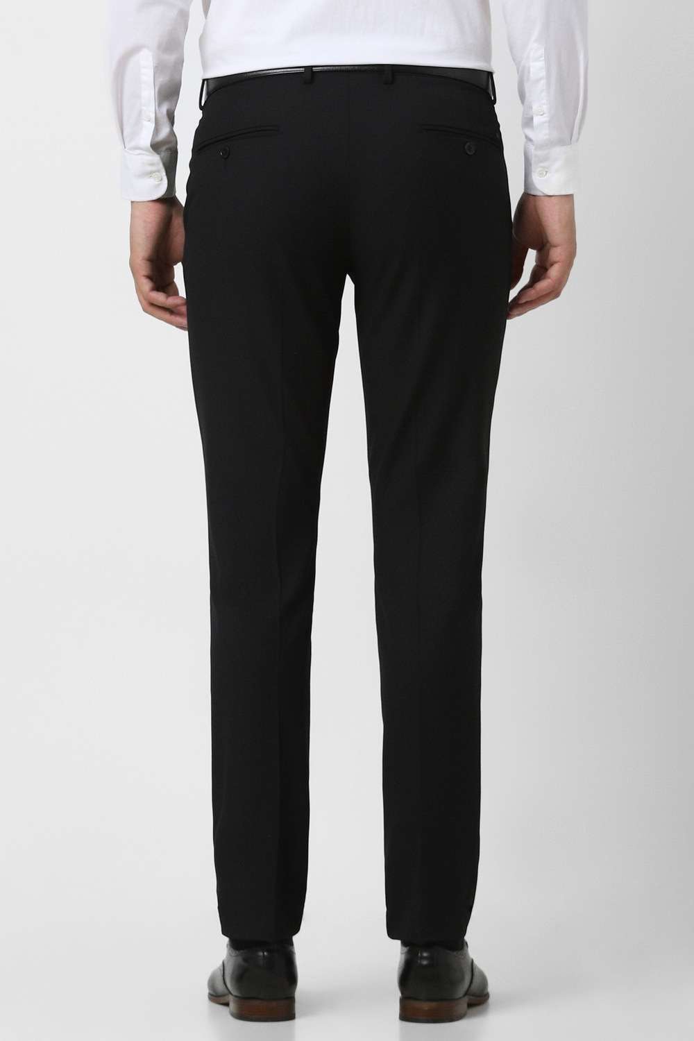 Stripes-Blended-Fabric-Slim-Fit-Men-s-Formal-Trousers