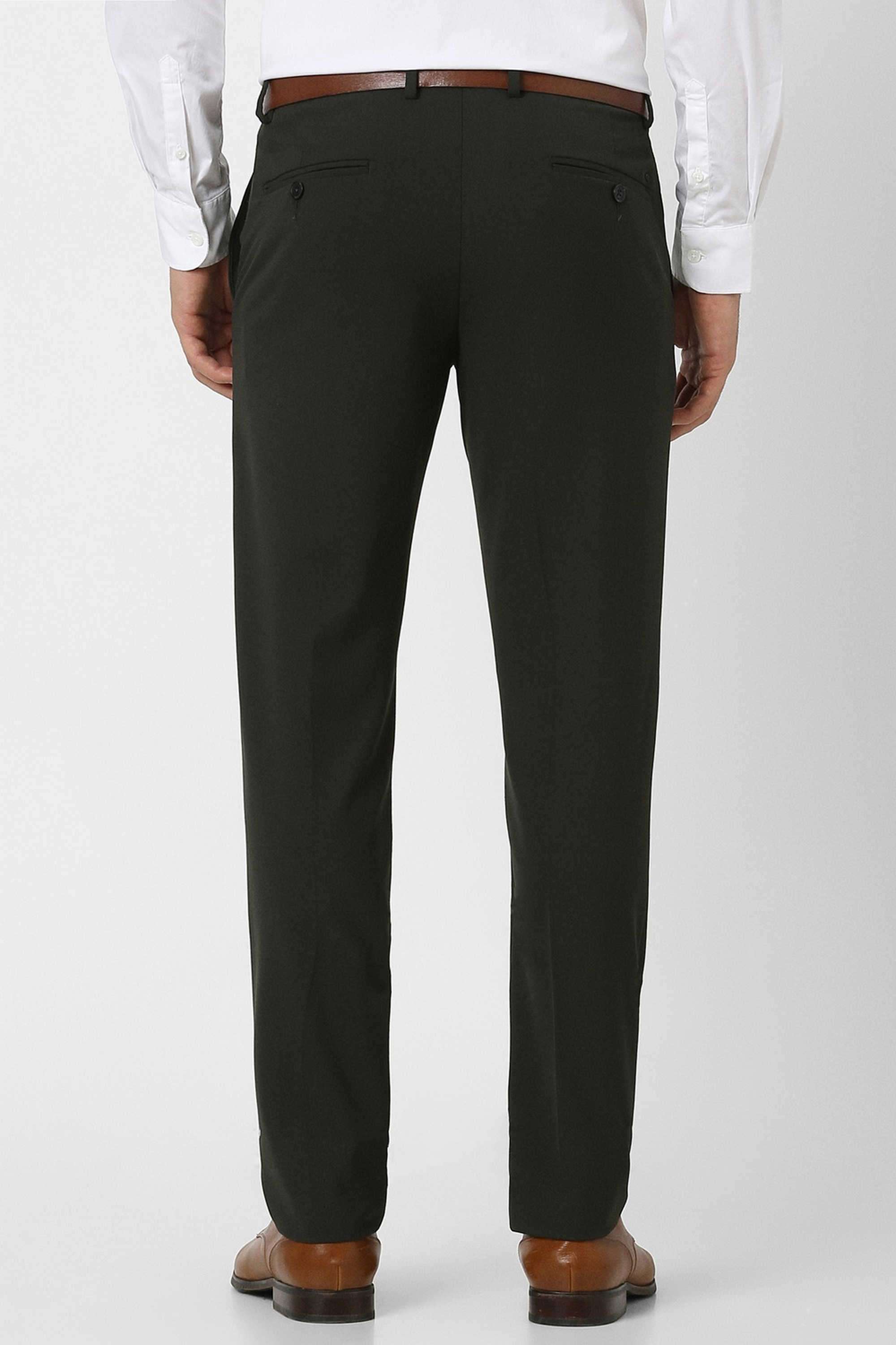 Solid-Blended-Fabric-Round-Neck-Men-s-T-Shirt