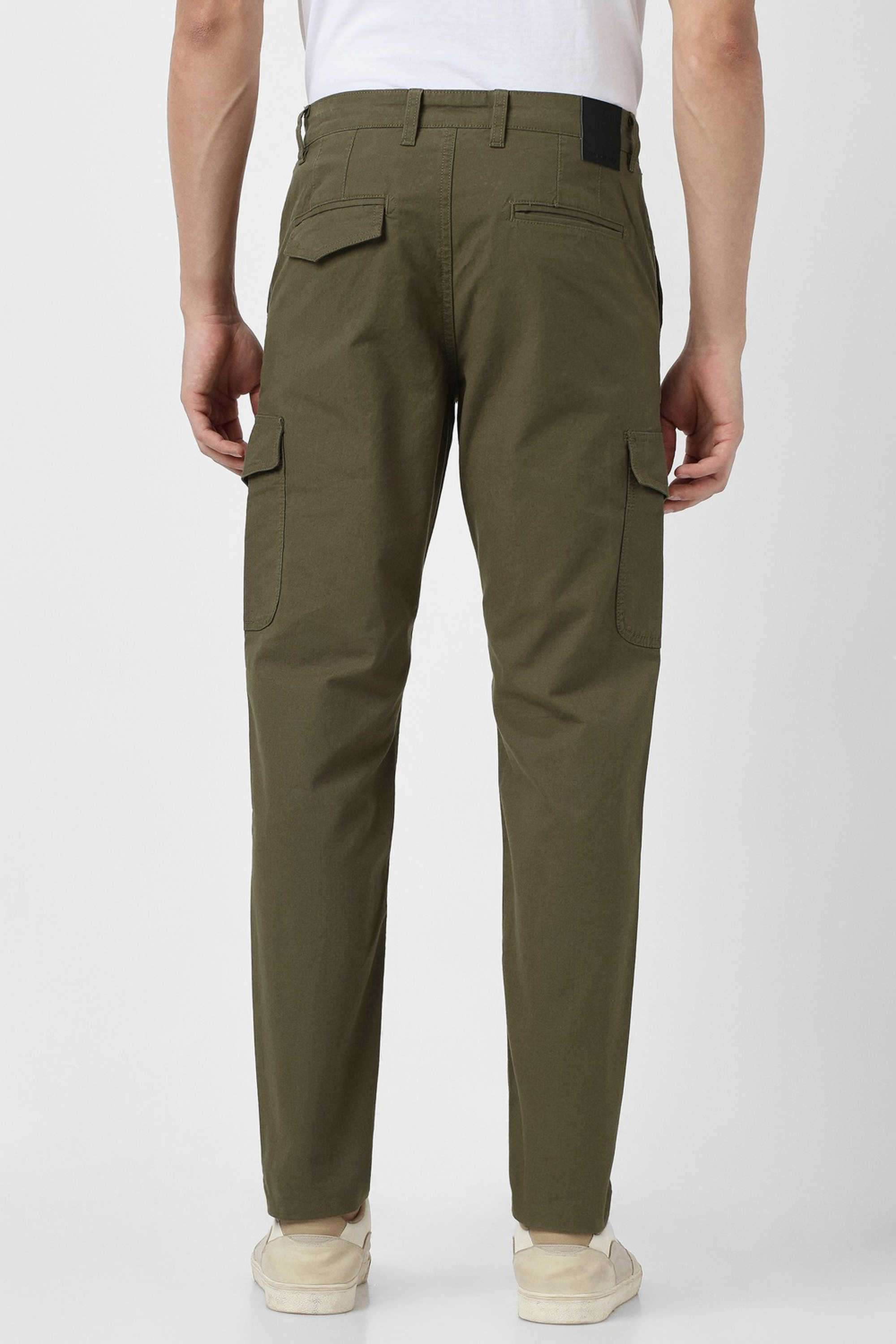 Solid-Blended-Fabric-Round-Neck-Men-s-T-Shirt