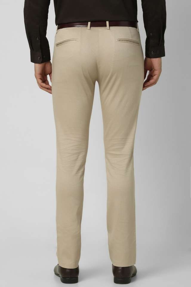 Printed-Cotton-Blend-Regular-Fit-Men-s-Formal-Wear-Trousers