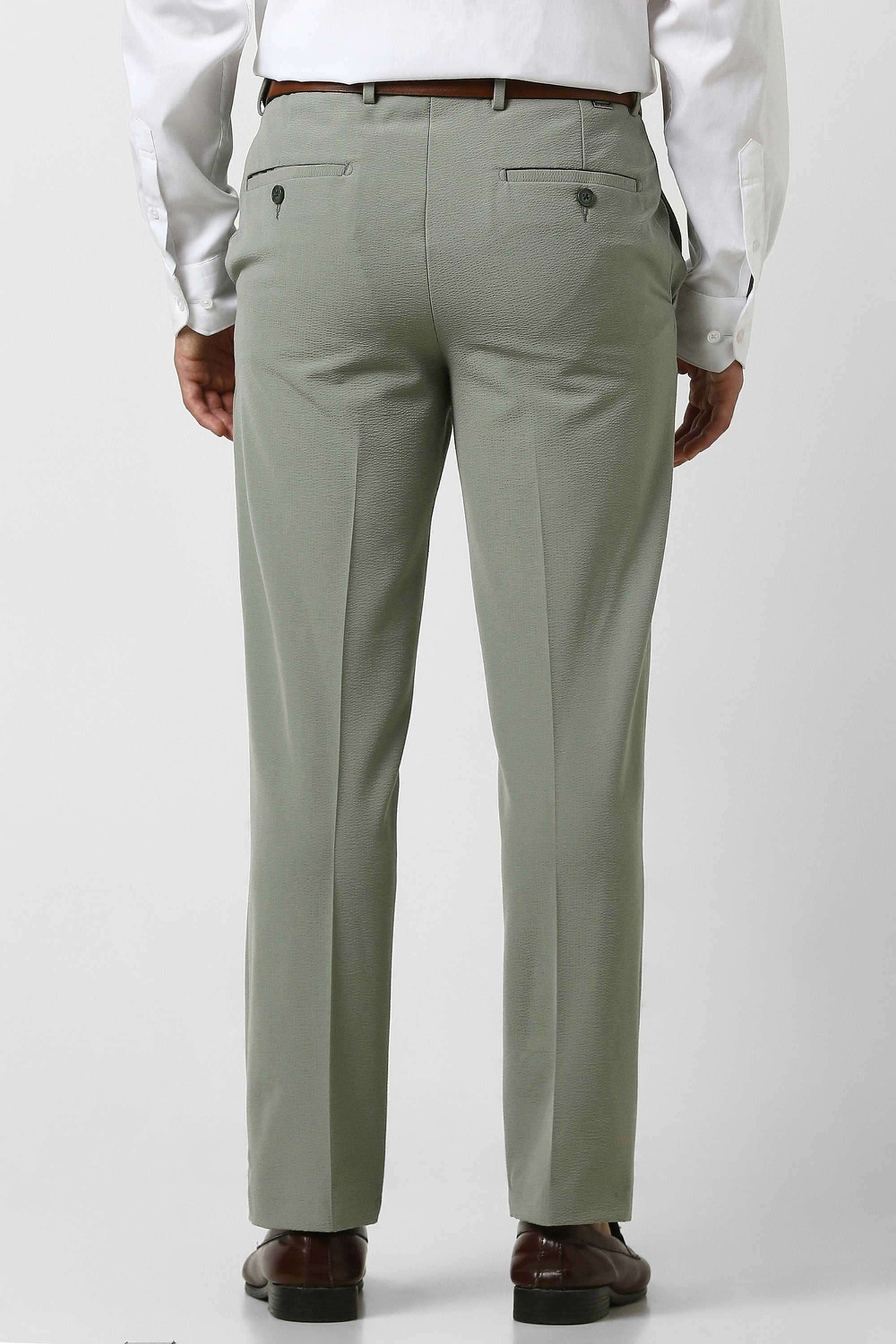 Solid-Blended-Fabric-Round-Neck-Men-s-T-Shirt