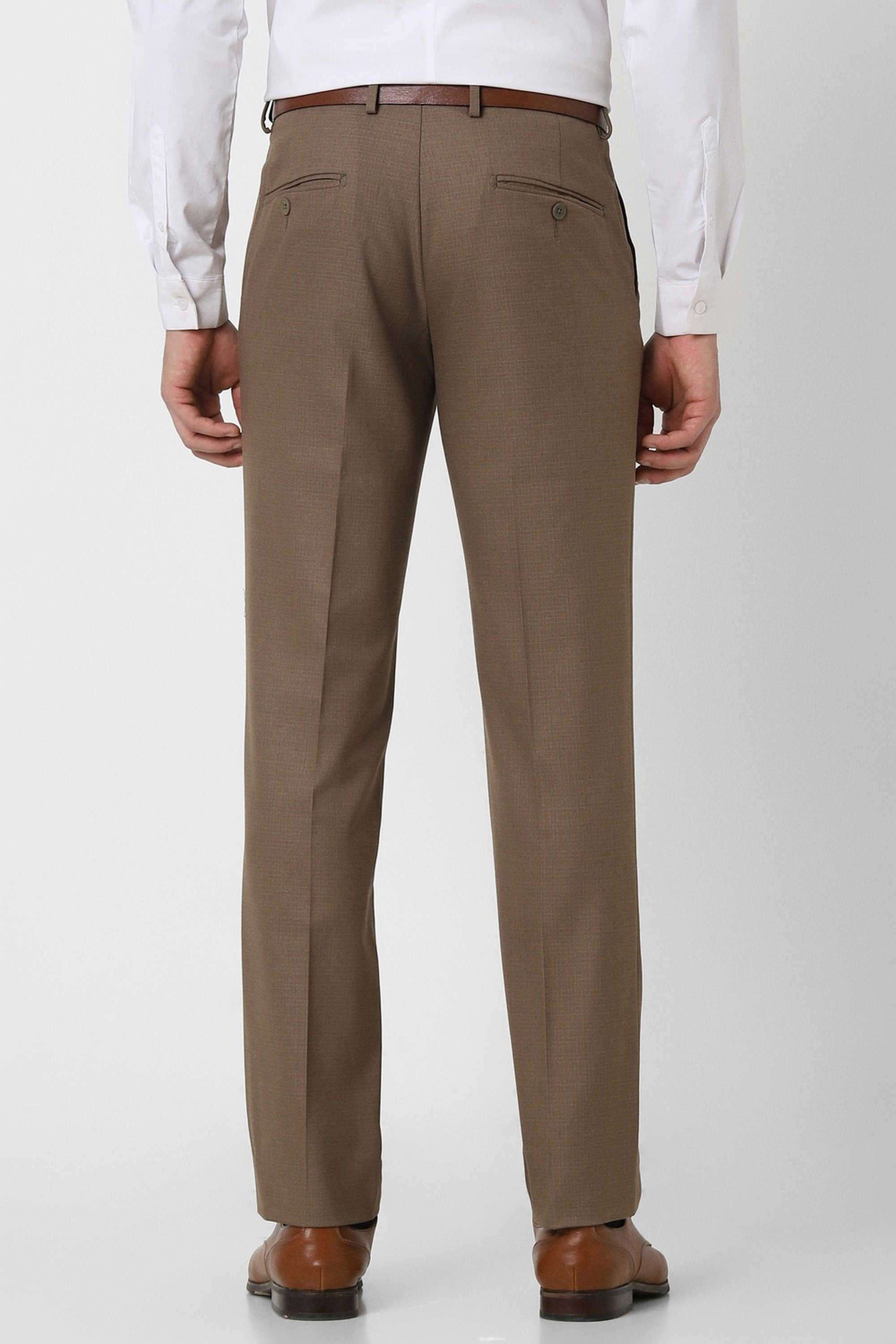 Solid-Blended-Fabric-Round-Neck-Men-s-T-Shirt