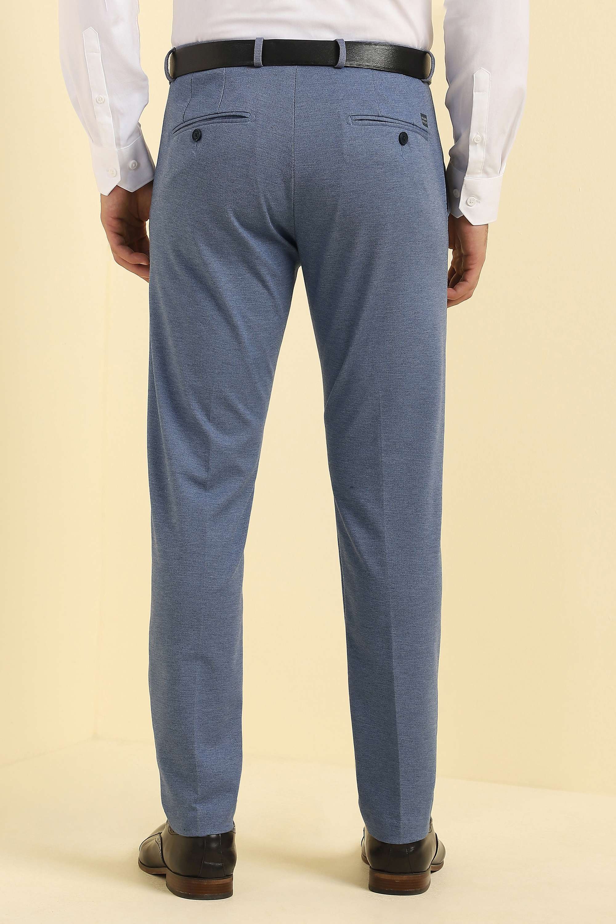Textured-Blended-Fabric-Regular-Fit-Men-s-Formal-Trousers