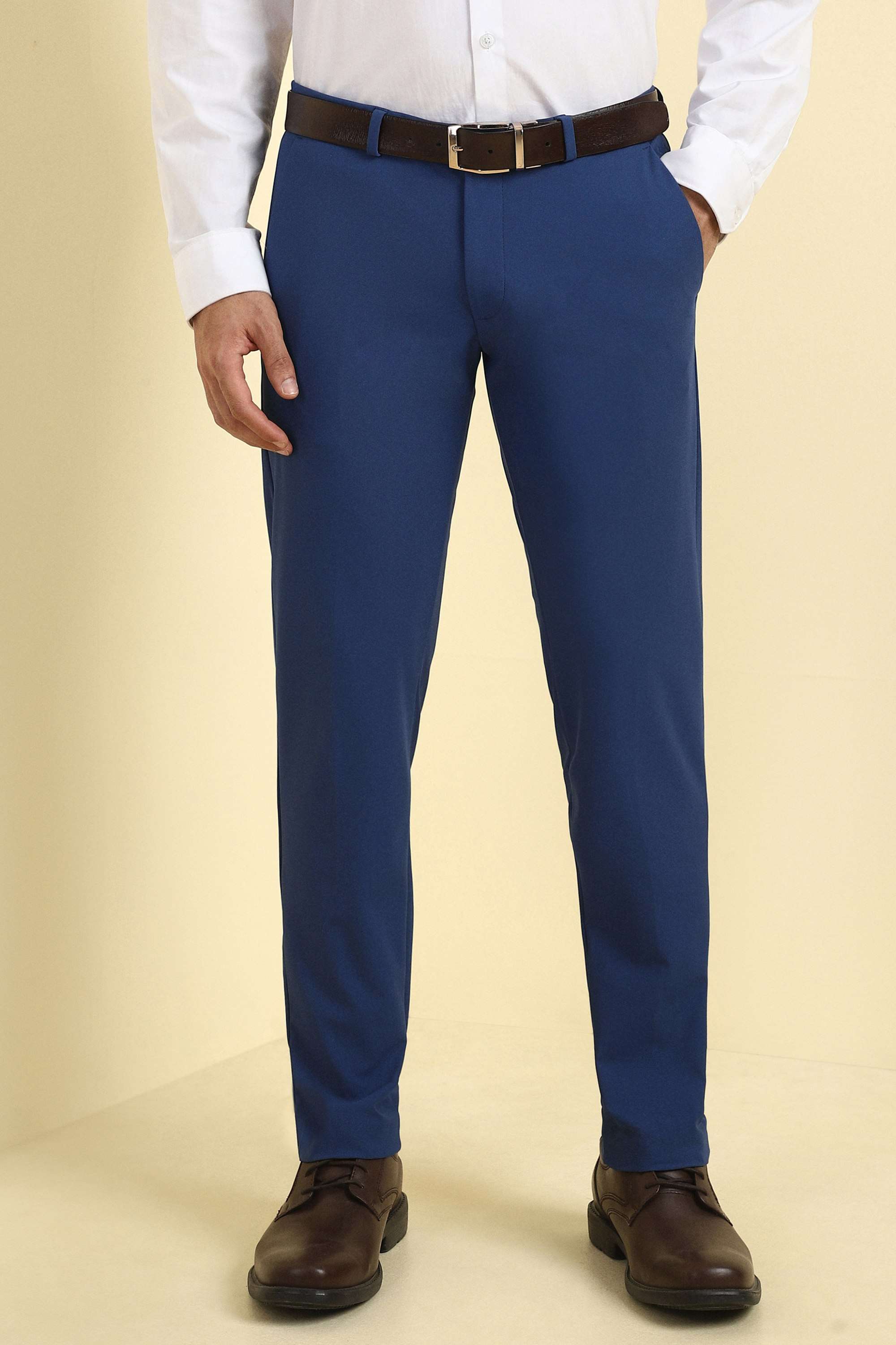 Textured-Polyester-Regular-Fit-Men-s-Trousers