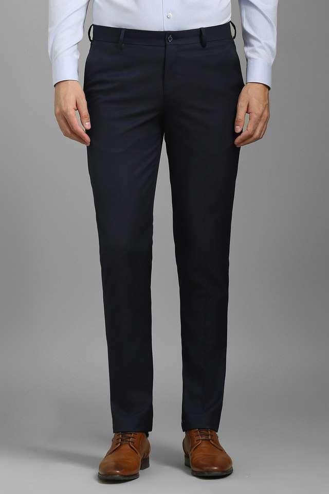 Textured-Blended-Fabric-Slim-Fit-Men-Trousers