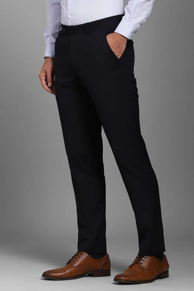 Textured-Blended-Fabric-Slim-Fit-Men-s-Formal-Wear-Trousers