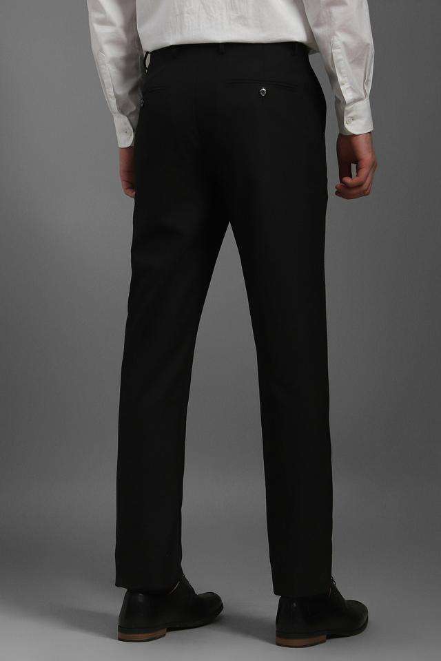 Textured-Polyester-Viscose-Slim-Fit-Men-s-Formal-Wear-Trousers